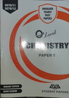Olevel chemistry unsolved past papers 0