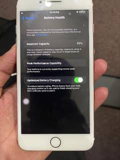 i phone 7 plus (non pta) 92% battery fresh condition 0