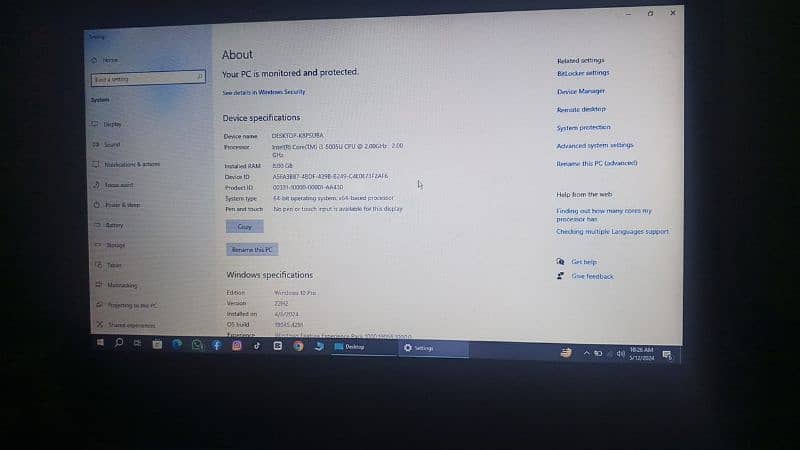 HP Notebook Core i3-5th Gen for Sale 2