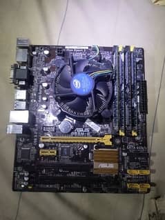 ASUS b85m-e Motherboard | used under 3 days | without rams, processor