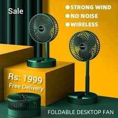 Rechargeable Folding Fan Free Delivery 0