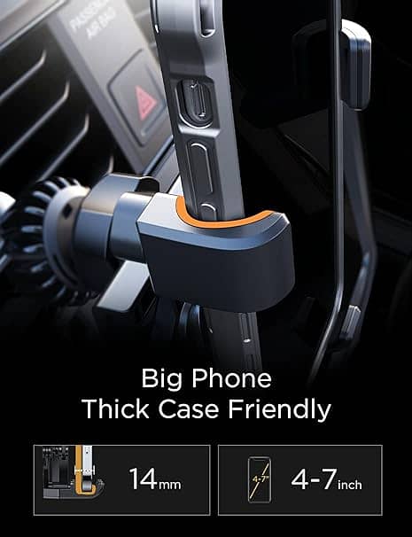 Car Phone Holder Mount 2024 Upgrade Gravity Cell Phone Holder C546 1