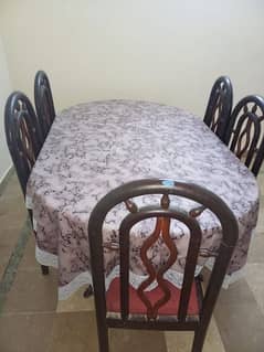 large dinning table 5 chairs