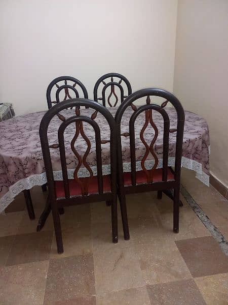 large dinning table 5 chairs 1