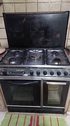 sky flame 5 burner with gas oven