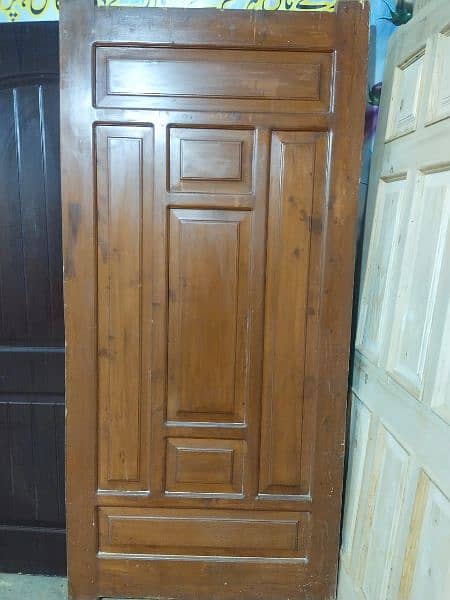 Deodar (Diyar) Finished Door Available for Sale 1