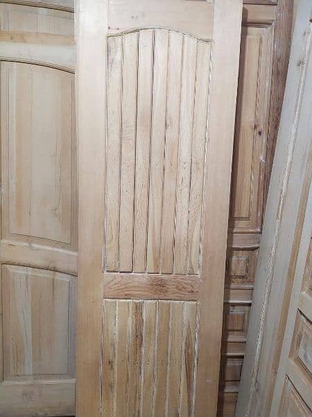 Deodar (Diyar) Finished Door Available for Sale 2