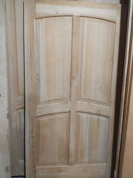 Deodar (Diyar) Finished Door Available for Sale 4
