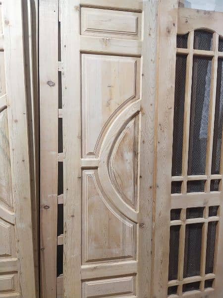 Deodar (Diyar) Finished Door Available for Sale 6