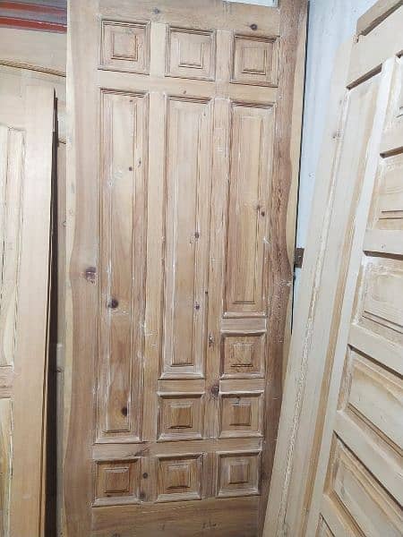 Deodar (Diyar) Finished Door Available for Sale 9
