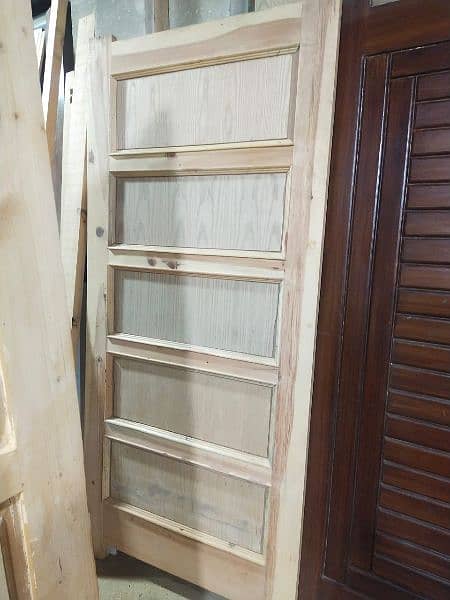 Deodar (Diyar) Finished Door Available for Sale 11