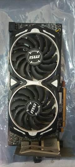 Gaming graphic card msi rx 580 4gb