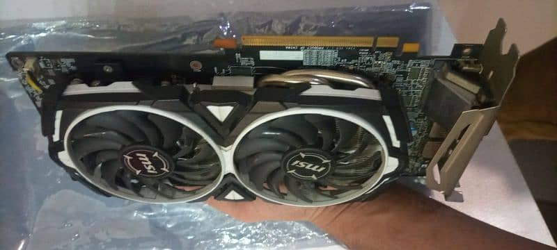 Gaming graphic card msi rx 580 4gb 1