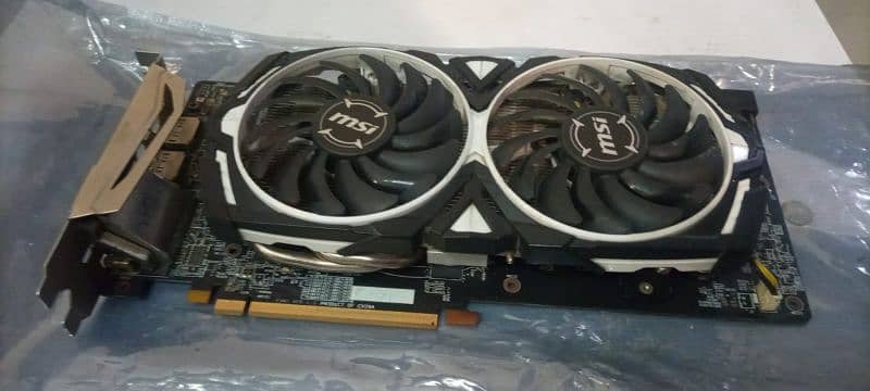 Gaming graphic card msi rx 580 4gb 5