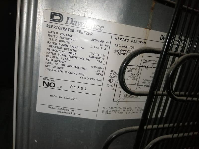 Dawlence refrigerator 13.5 cubic 2