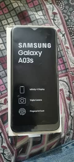 Samsung galaxy A03s 4GB 64GB With box charger 5000mah battery