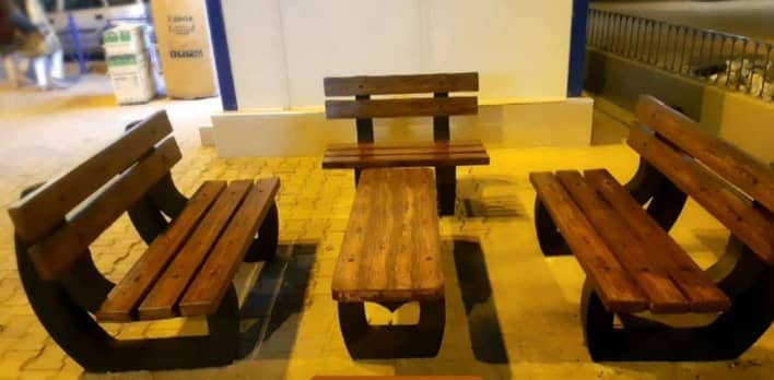 Garden Benches for parks, universities and societies 9