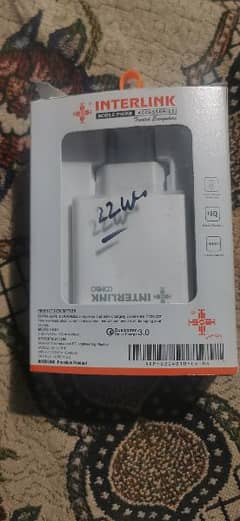 interlink mobile fast charger 22w