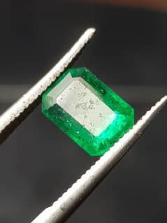 100% natural untreated emerald cut stone best for ring 0