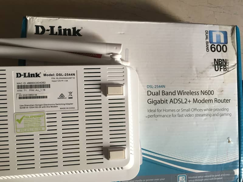 dlink n600 dualband gigabit wifi router for ptcl internet 6