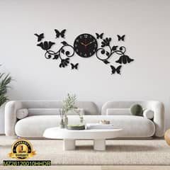 Butterfly Analogue Wall clock 0