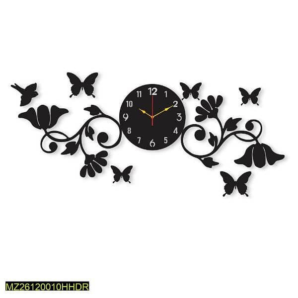 Butterfly Analogue Wall clock 1