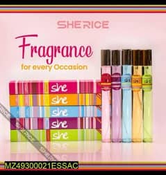 12 Hr Sweat Resistance Women's Perfume, Pack of 5 Online delivery