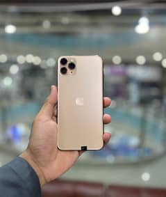 iPhone 11 Pro Max 512Gb PTA Approved Gold Kit Water Pack
