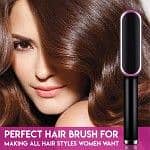 909 Brush Hair Straightener Brush For Girls Comb Style / Hair Styling