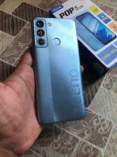 Tecno pop 5Lte Mint Condition with box & charger