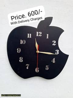 Apple Watch Design in wall clock art
