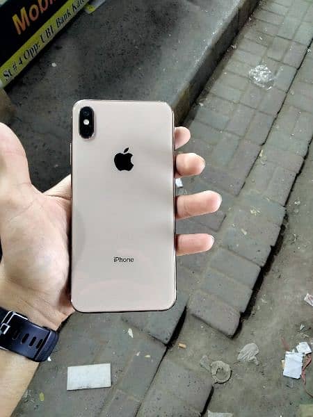 I phone xs max pta approved argent sale need money 0323/1686674 0