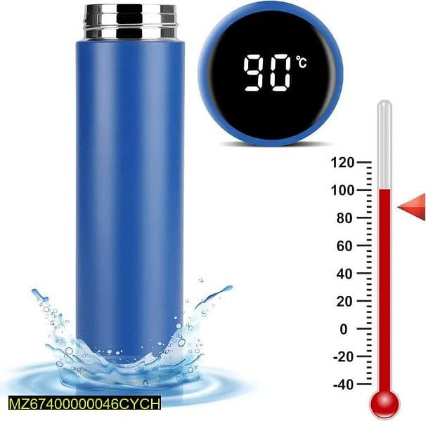1 pcs of temperature water bottle 500ml 2