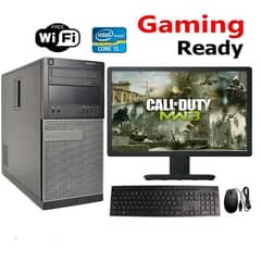 Gaming PC (Rx 590) with LCD and all Accessories