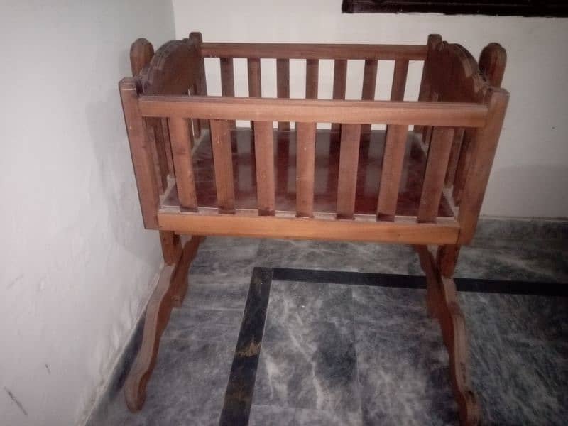 wooden cradle 1