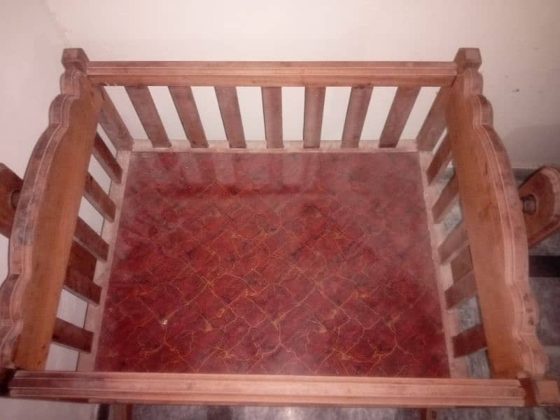 wooden cradle 2