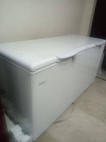 haire inverter deep freezer jumbo size 3 month use only 5