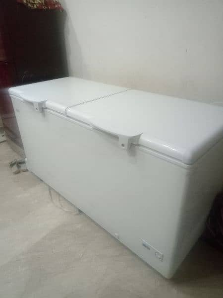 haire inverter deep freezer jumbo size 3 month use only 6