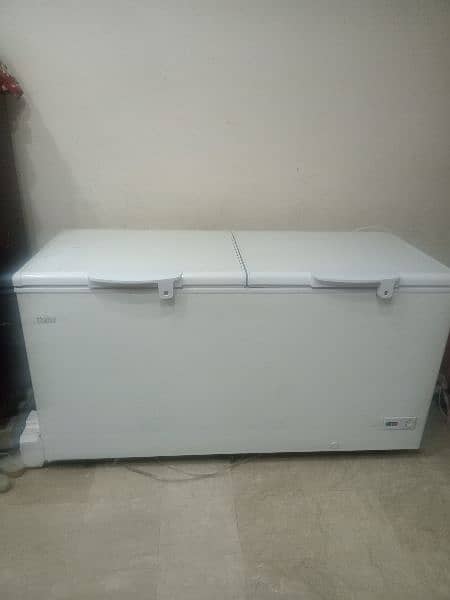 haire inverter deep freezer jumbo size 3 month use only 8