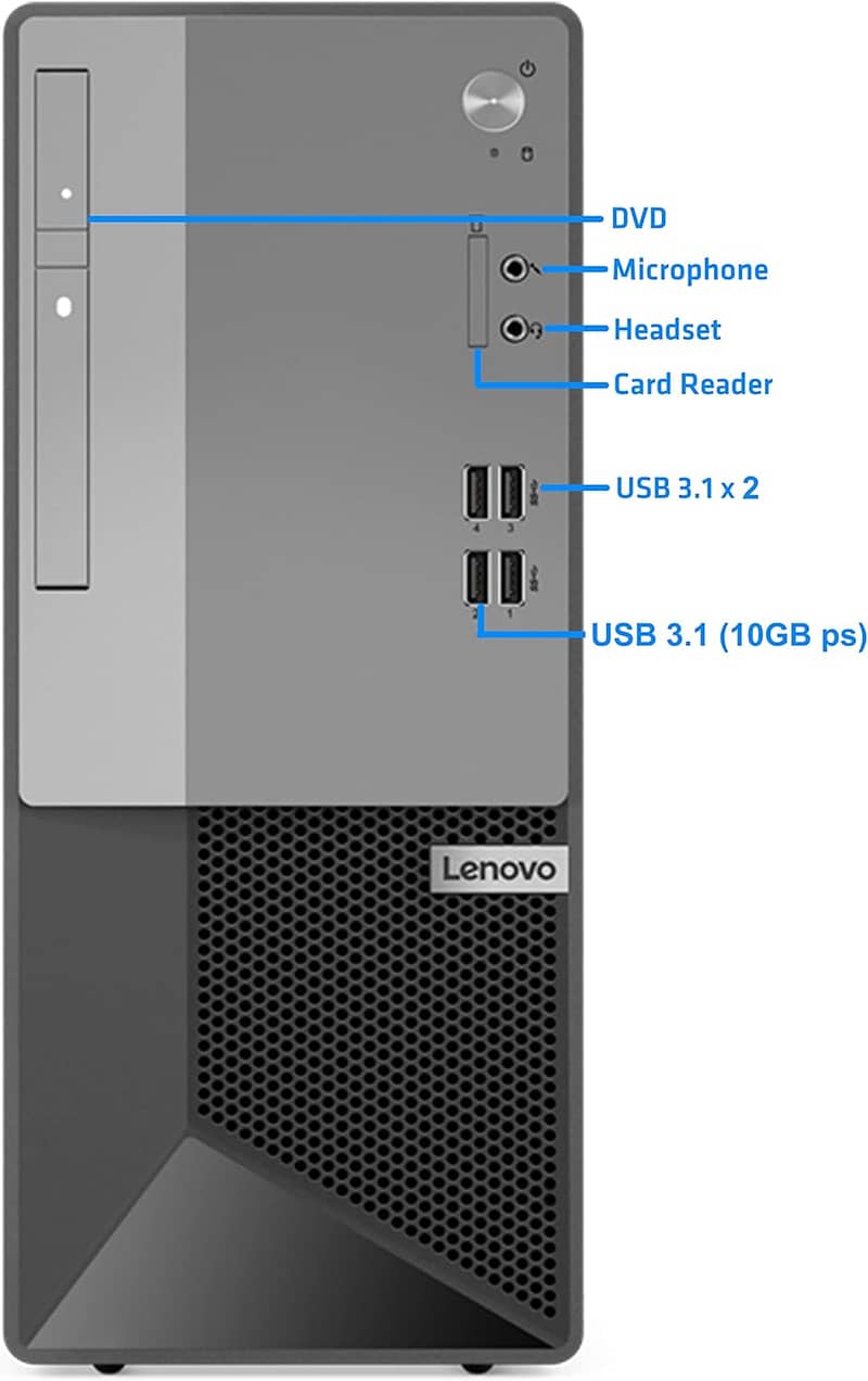 Lenovo V50T Gen 2 Tower Intel i7 11700 16Gb Ddr4 512GB Windows 11 Pro 1