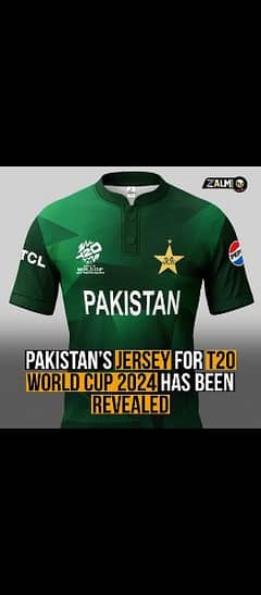 Pakistan t2o world cup shirt