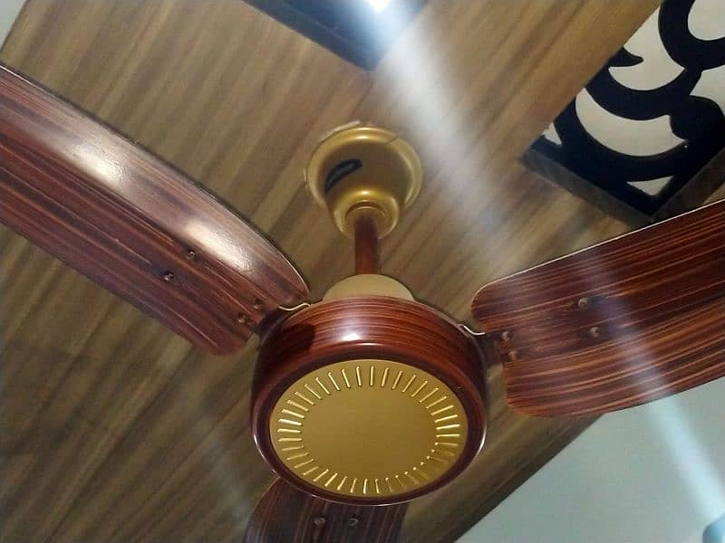 6 ceiling fans with design that are new 16