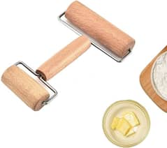 Wooden Pastry Pizza Roller, Non-Stick C33 0