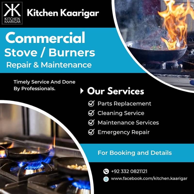 Kitchen appliances repair and maintenance at your doorstep 2