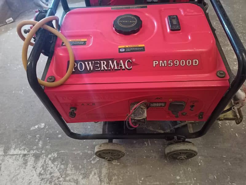 Powermac 3KVA, 220V Generators with gas kits,  10/10 condition 6