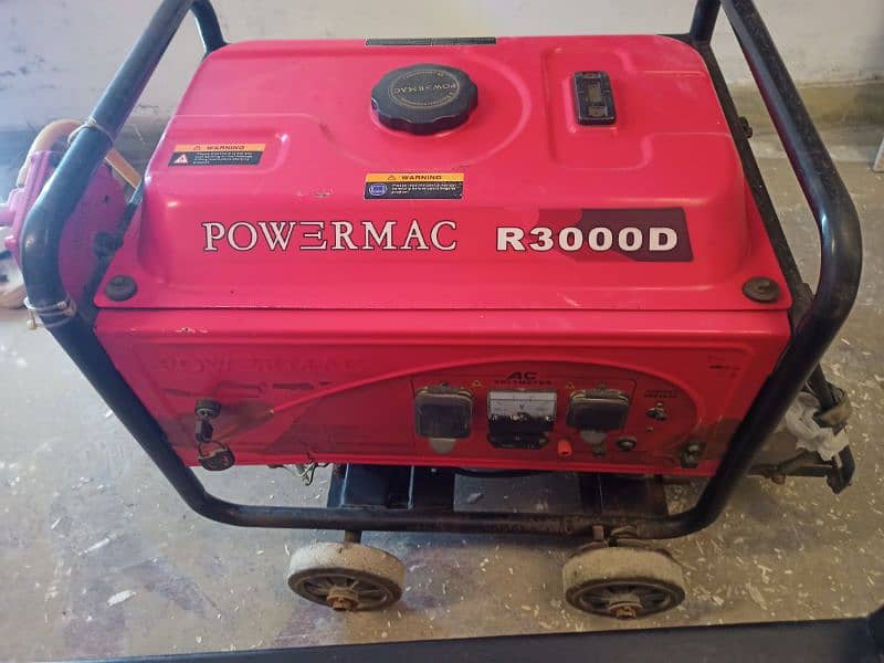 Powermac 3KVA, 220V Generators with gas kits,  10/10 condition 7