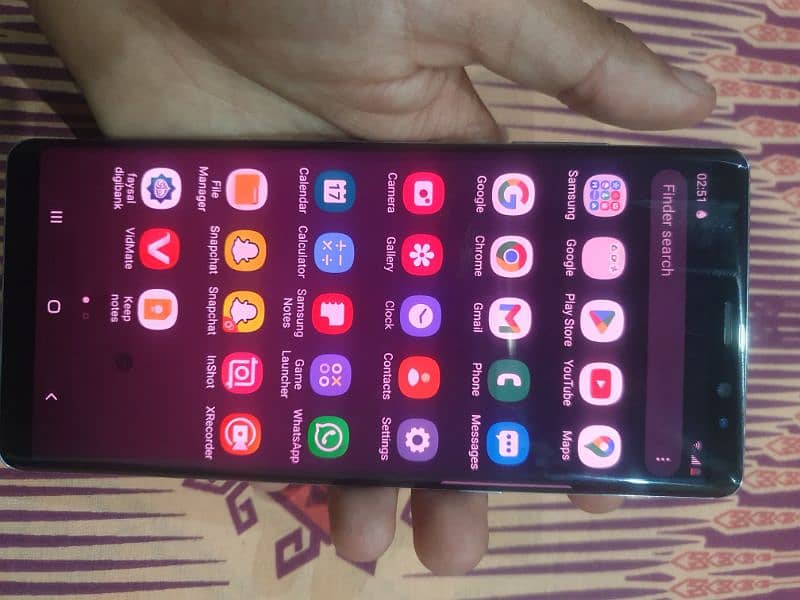 Galaxy Note8, Non PTA , orginal set, dot and minor pink screen 0