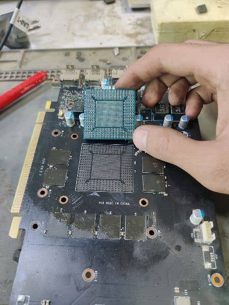 graphic card repairing rx 470 rx 580 gtx 1060 gtx 1070 gpu 1