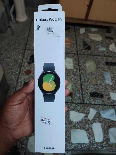 samsung watch 5 box packed 7