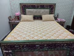 bed & two side table out mattress